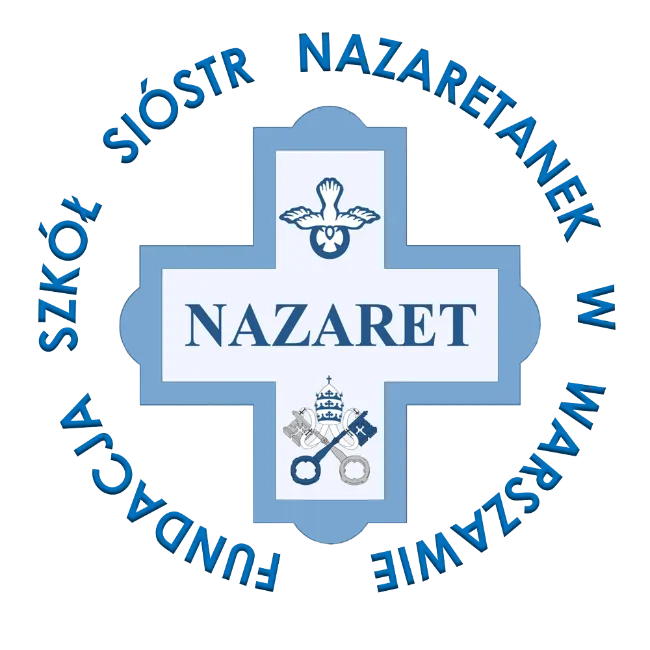 Logo Fundacji Szkół Sióstr Nazaretanek w Warszawie