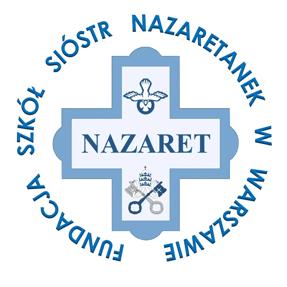 Logo Fundacji Szkół Sióstr Nazaretanek w Warszawie